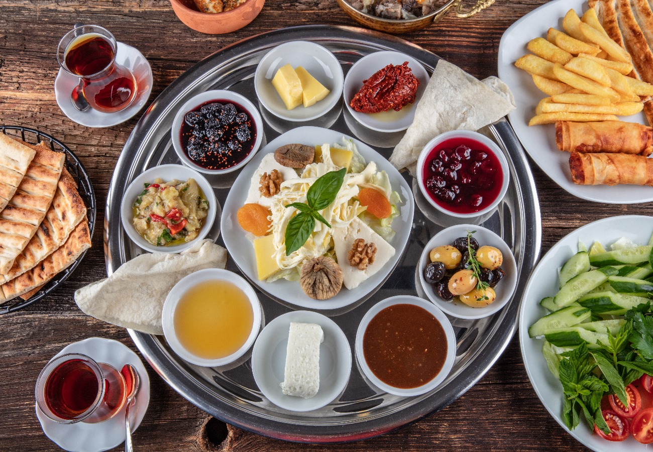 turkish spread breakfast